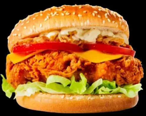 Burger Cheese Crispy