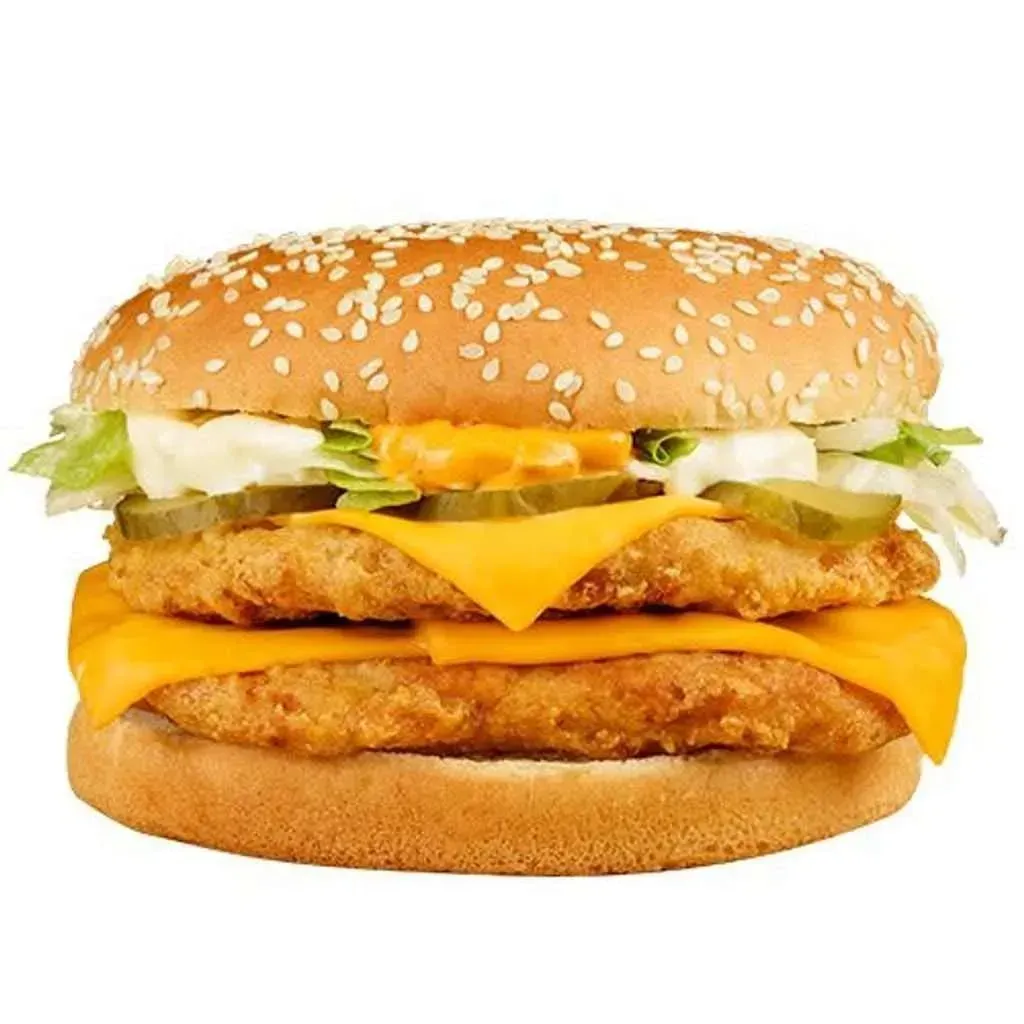 Double Cheeseburger de Pui