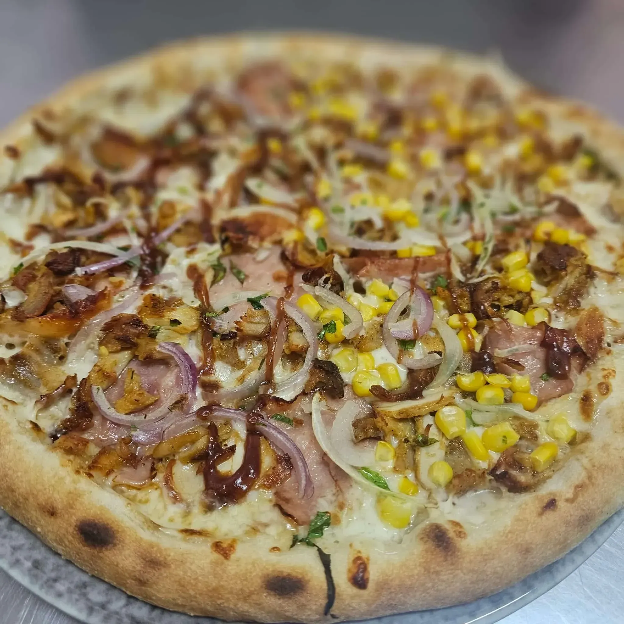 Pizza Barbecue Chicken