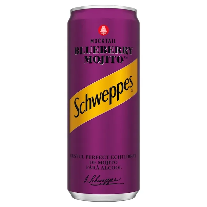 Schweppes Blueberry Mojito 0.33l